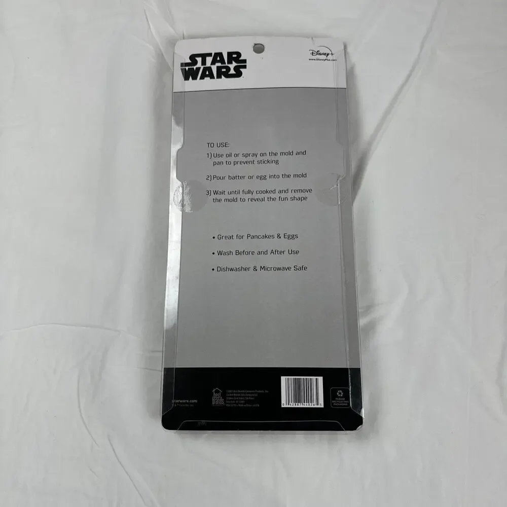 Star Wars The Mandalorian 2 Silicone Egg & Pancake Breakfast Molds Disney